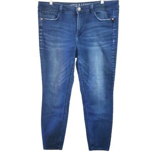 #1 - [18] Love & Legend ~ Dark Denim Jeans with Light Denim pocket detail